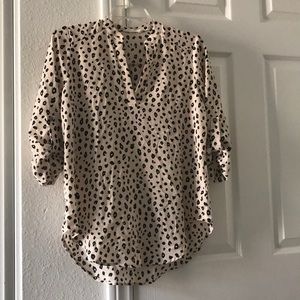 Leopard blouse